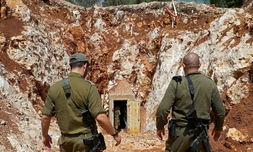 tuneluri hezbollah/ FOTO:IDF