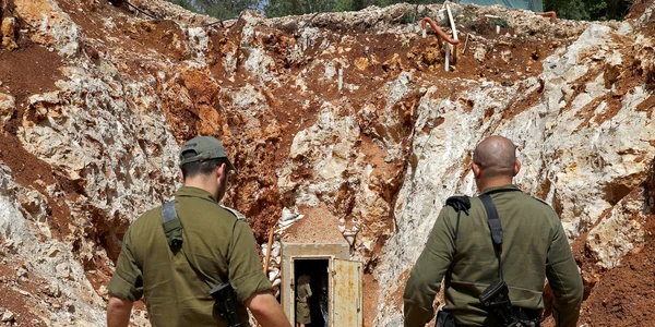 tuneluri hezbollah/ FOTO:IDF