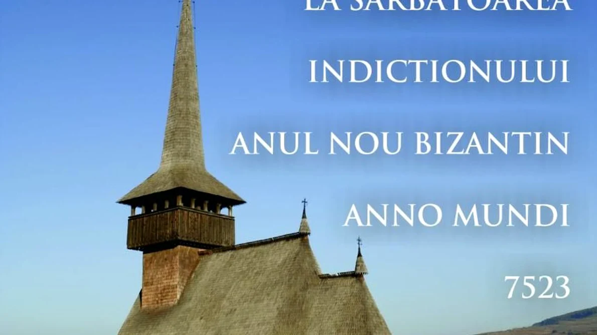 Sărbătoarea indictionului, anului nou bizantin Anno mundi 7523 jpeg