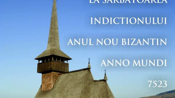 Sărbătoarea indictionului, anului nou bizantin  Anno mundi 7523 jpeg