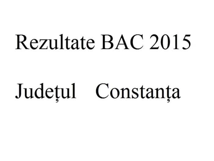 Edu.ro Rezultate Bacalaureat 2015 Constanța