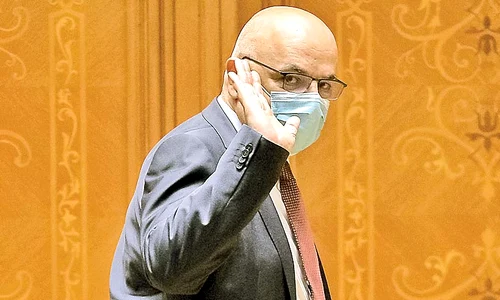 Raed Arafat, secretar  de stat în MAI,  i a temperat ieri  pe cei din PSD jpeg