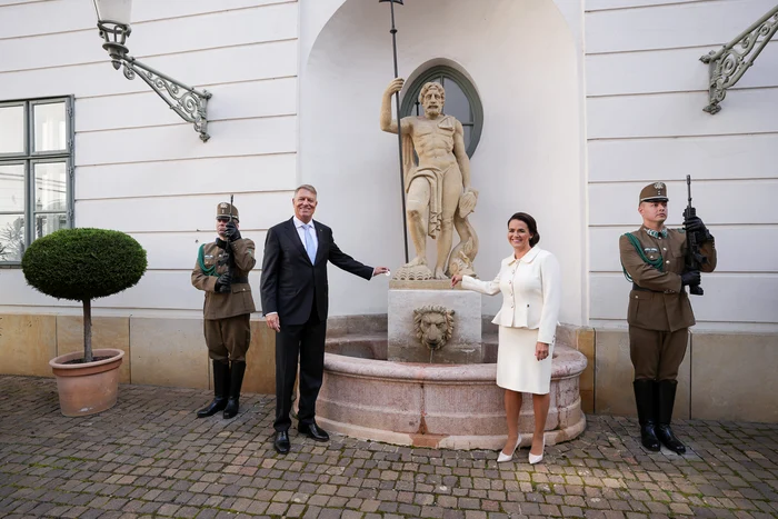 Klaus Iohannis și presedinta Ungariei Katalin Novak FOTO Presidency jpg