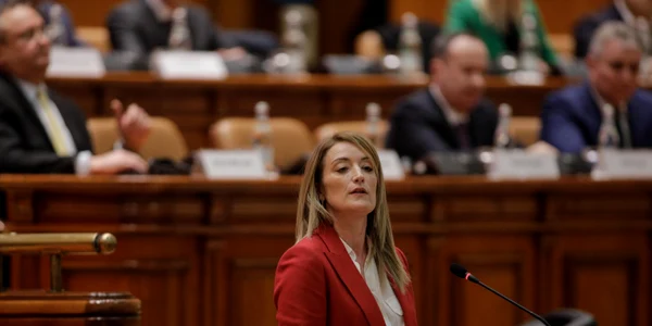   Roberta Metsola discurs Parlamentul Romaniei 19 decembrie 2022 FOTO Inquam Photos George Calin (4) jpg