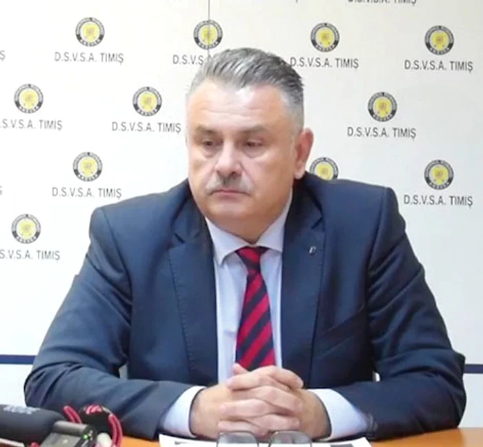 Flavius Nicoară,  directorul DSVSA Timiş