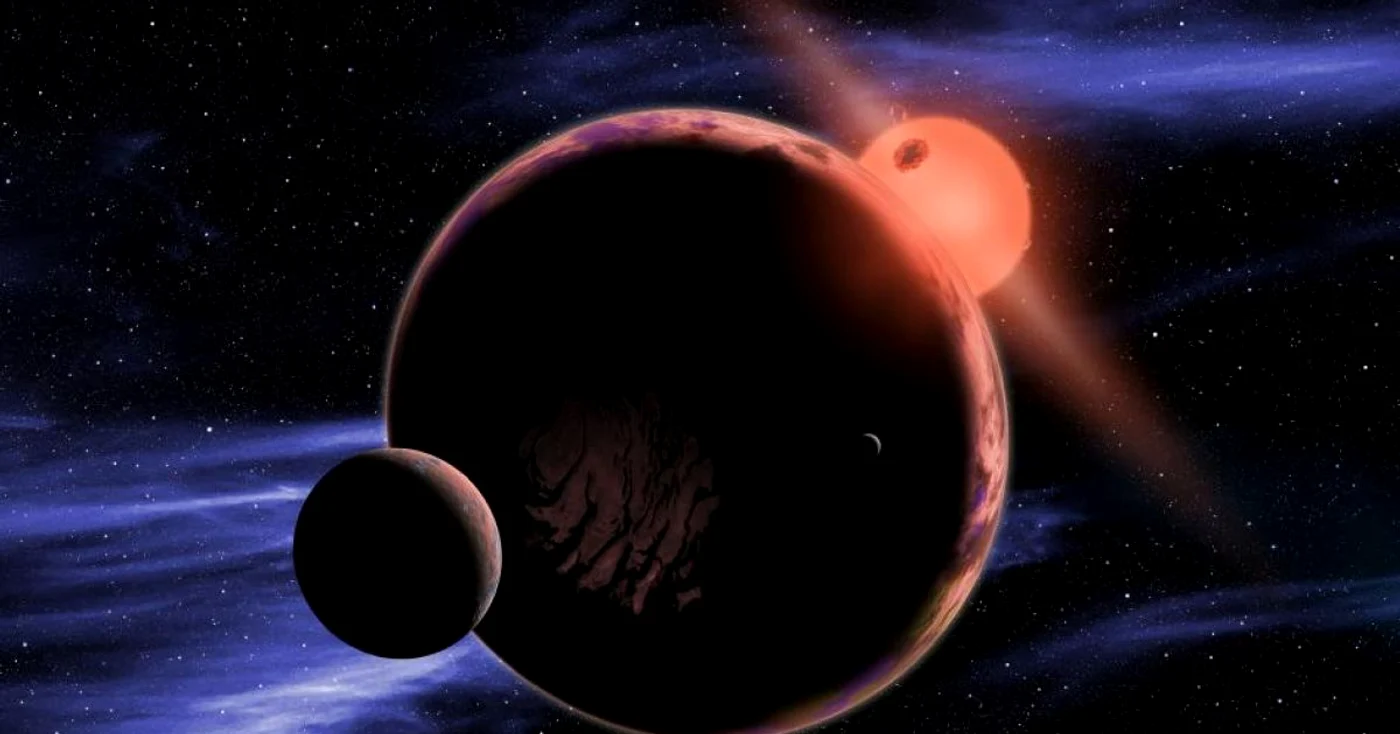 Steaua pitică roșie - o posibilă sursă a semnalelor radio misterioase. FOTO: NASA