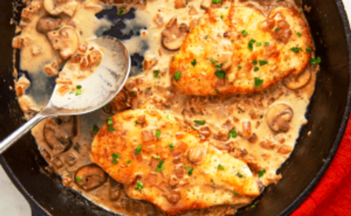 Scallopini de pui