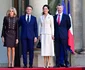 Brigitte Macron, Emmanuel Macron, Regina Mary și Regele Frederik