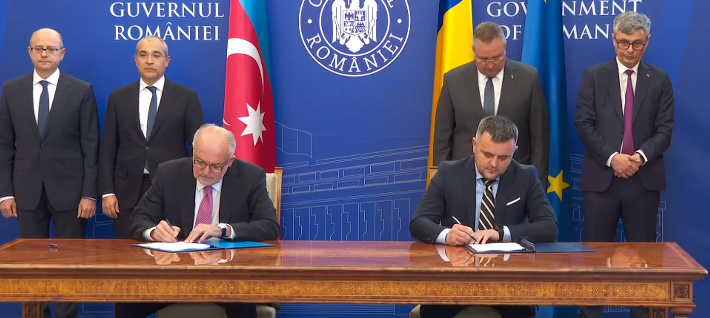 Semnarea memorandumului dintre Romgaz și SOCAR Captură video