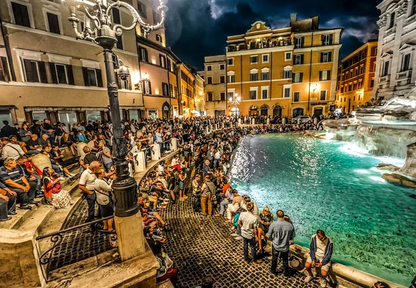 Fontana di Trevi din Roma (foto: Pixabay)