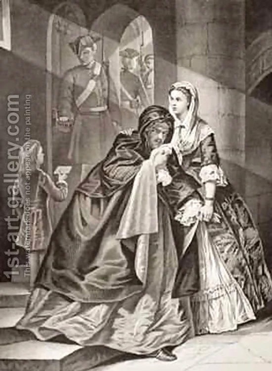 The Escape Of Lord Nithsdale From The Tower 1716 From Illustrations Of English And Scottish History Volume II jpg jpeg
