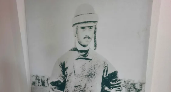 Aurel Vlaicu, portret din casa memorială FOTO Casa memorială Aurel Vlaicu