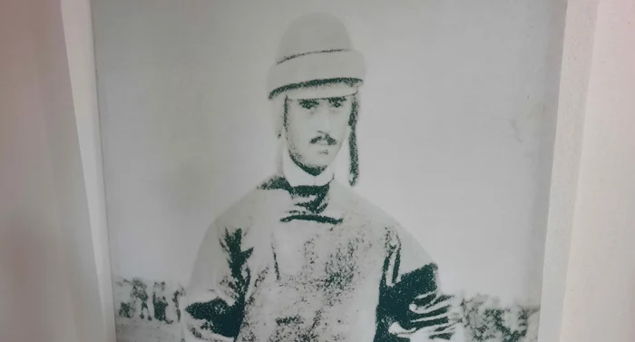 Aurel Vlaicu, portret din casa memorială FOTO Casa memorială Aurel Vlaicu