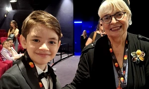 Irina Nistor la Cannes si Rares Prisacariu jpg
