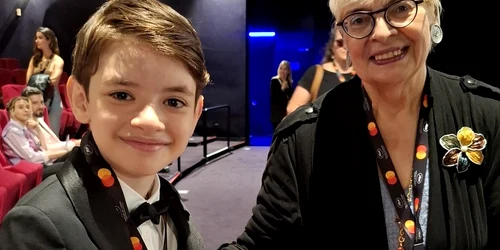 Irina Nistor la Cannes si Rares Prisacariu jpg