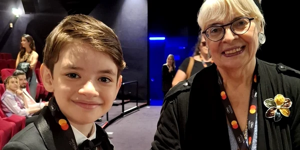 Irina Nistor la Cannes si Rares Prisacariu jpg