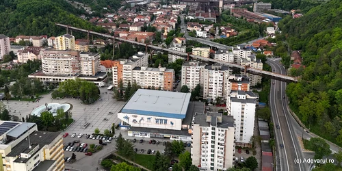 Orașul Reșița, imagini aeriene  Foto Daniel Guță ADEVĂRUL (15) JPG