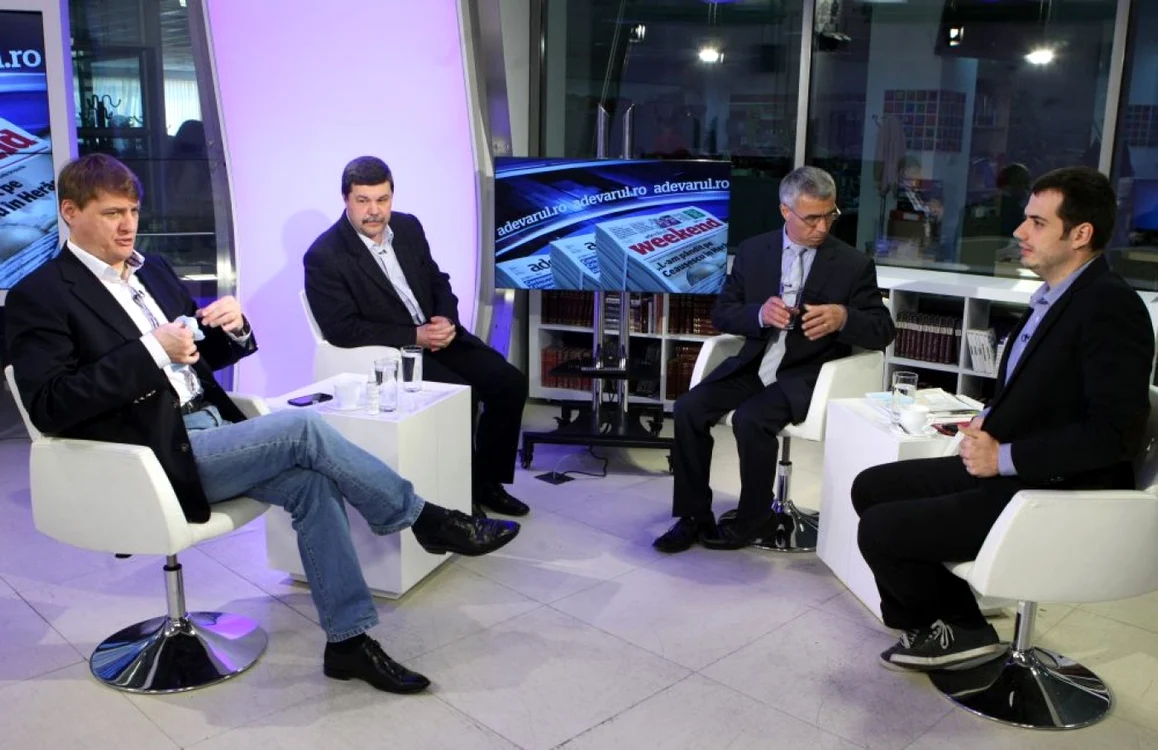 Constantin Corneanu si Constantin Degeratu la Adevărul Live FOTO Marian Iliescu 