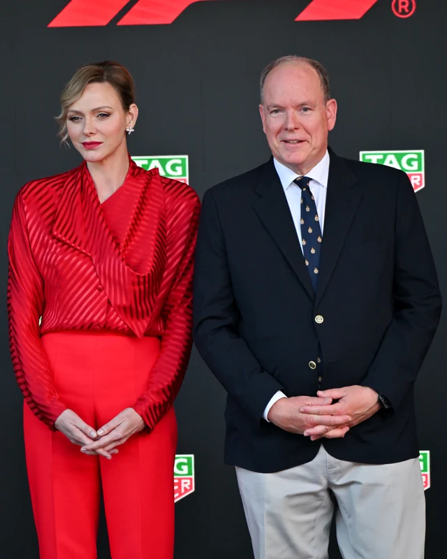 Albert și Charlene la Marele Premiu de la Monaco