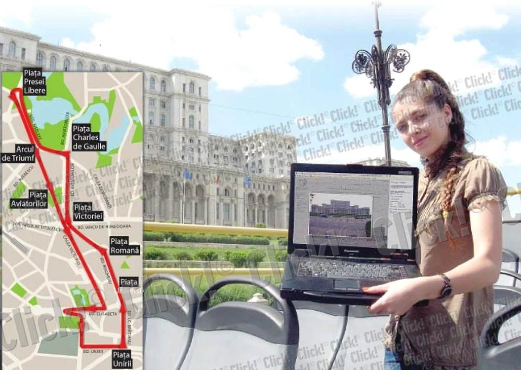 
    Reporterul Click! a  testat conexiunea  wireless: “Într-un  minut mă uitam la  poze cu Palatul  Parlamentului  pe Internet”  