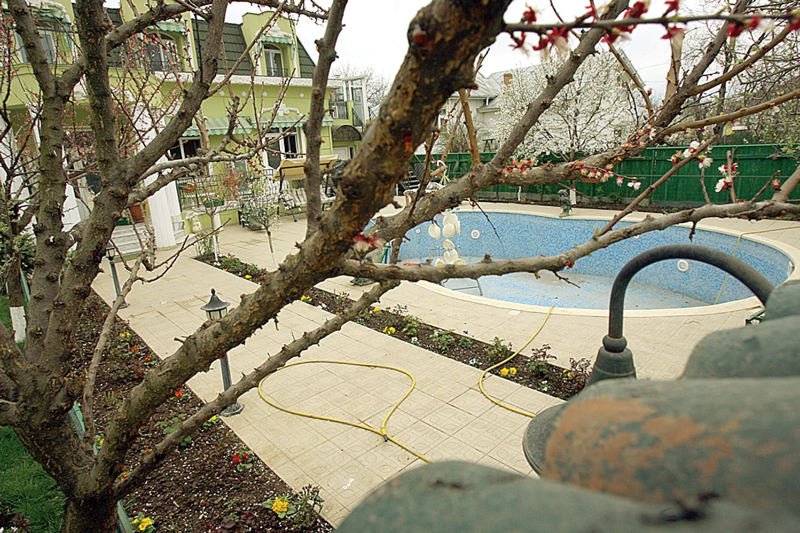 Vila din Afumaţi are piscină, două terase,  două sufragerii, patru  dormitoare, trei băi