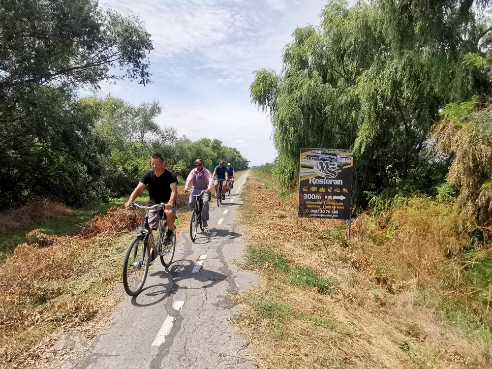 Pista de biciclete în Serbia FOTO Ștefan Both