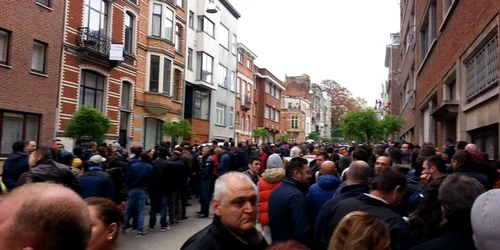 Vot diaspora Coada la Bruxelles FOTO Mircea Glavici
