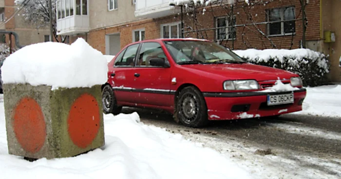 Străzile oraşului nu au fost curăţate.