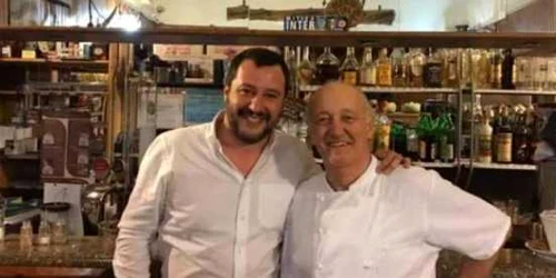 matteo salvini si mario cattaneo foto globalist