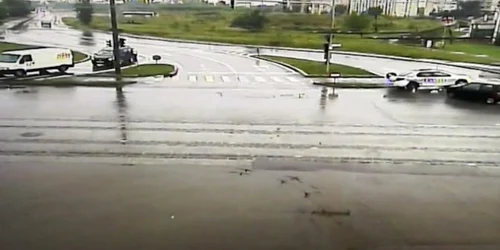 Accident maşina poliţie 