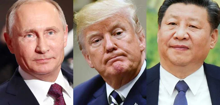 (Articol) Putin & Trump & Jinping (foto Guliver - GettyImages & EPA - EFE)