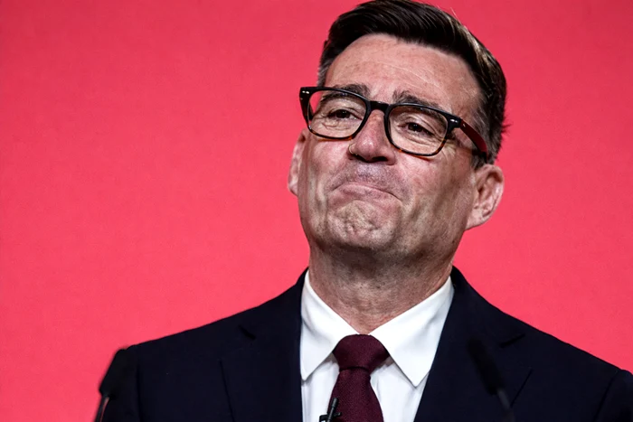Premierul britanic Andy Burnham