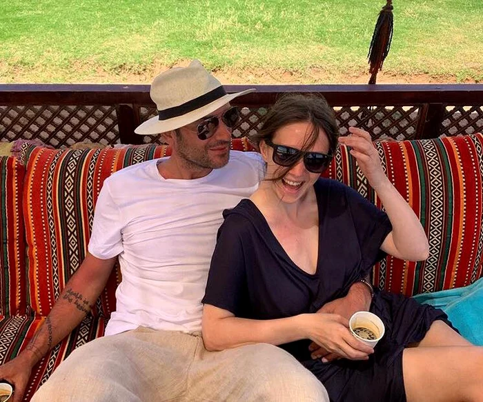 Adela și Radu, relaxați în vacanță