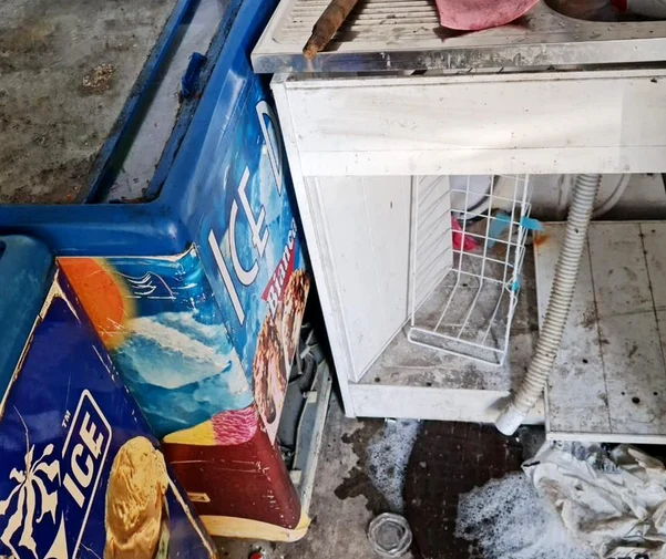Mizerie cruntă la piață FOTO Facebook Horia Constantinescu