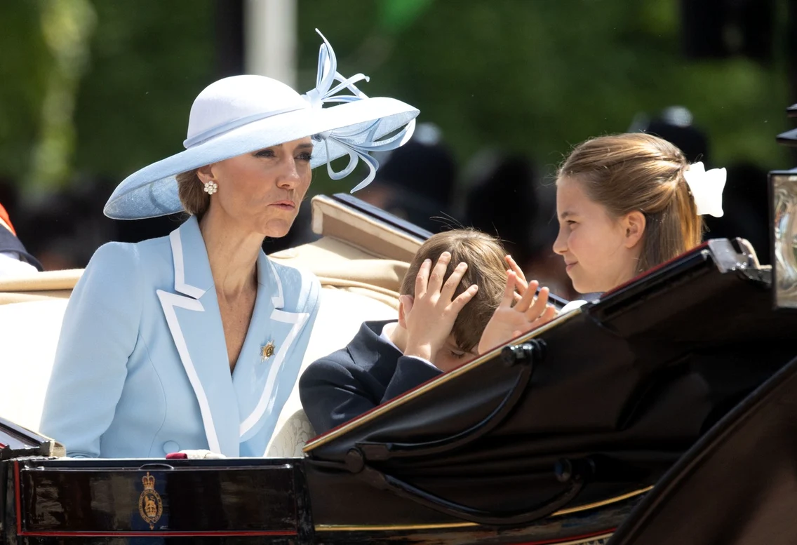 Prințesa Kate, Prințesa Charlotte și Prințul Louis la Trooping the Colour 2026   profimedia 1109976124 jpg