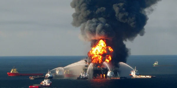 Exploziţia platformei petroliere Deepwater Horizon a avut loc în aprilie 2010