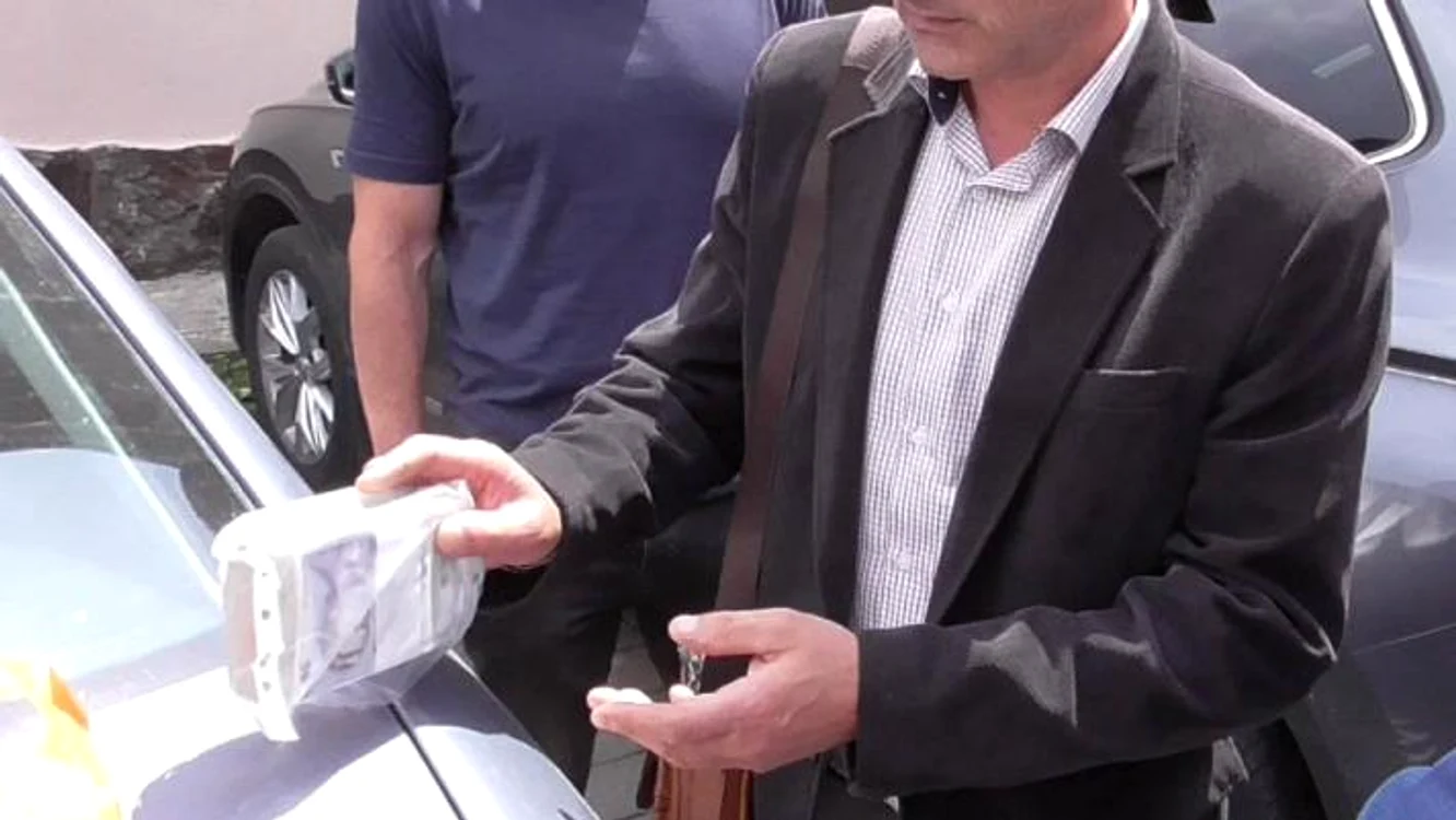 Primarul UDMR prins în flagrant FOTO: EPPO