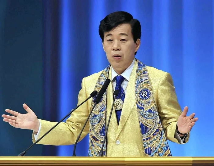 Ryuho Okawa, fondatorul sectei japoneze „Happy Science” FOTO Twitter