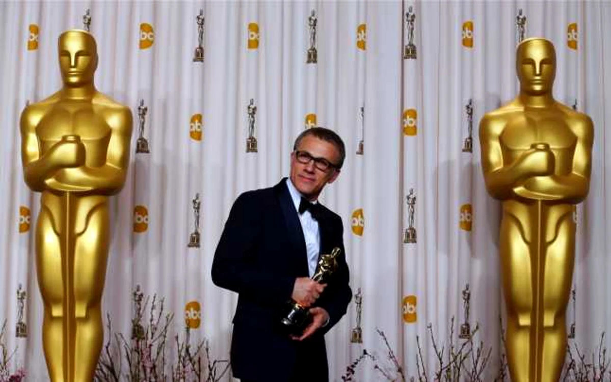 Christoph Waltz a câştigat Oscarul pentru Cel mai bun rol secundar masculin pentru rolul din „Django Dezlănţuit“ FOTO Reuters