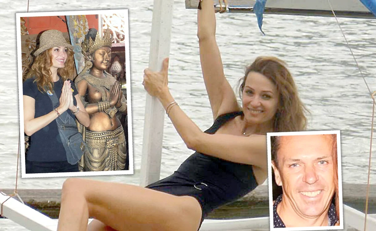 
    Anca s-a bronzat  pe plajele exotice. Ea a vizitat şi templele  budiste din Asia  