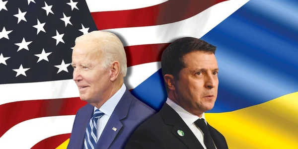Joe Biden și Volodimir Zelenski Colaj Click / Getty Images