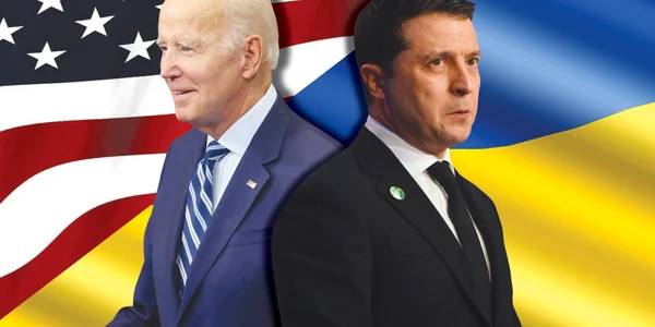 Joe Biden și Volodimir Zelenski Colaj Click / Getty Images