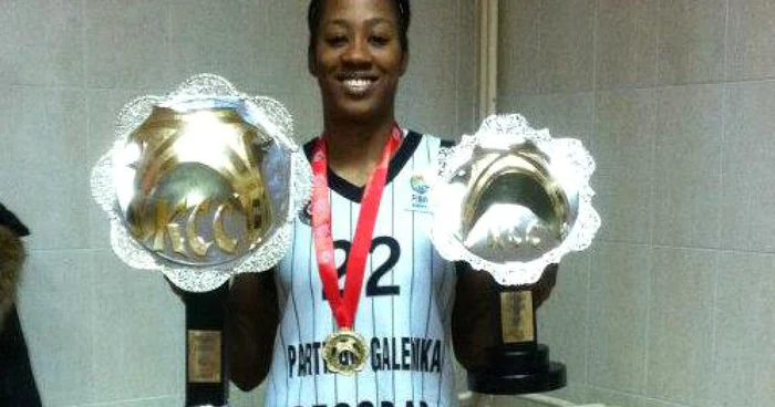 Alicia Gladden a cîştigat trofee şi în serbia FOTO Prosport.ro