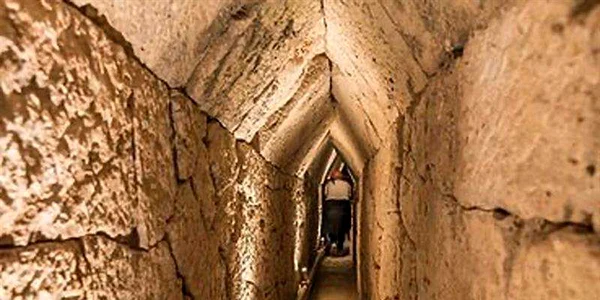 Tunel Antic descoperit în Alexandria Egipt foto english.ahram.org.eg