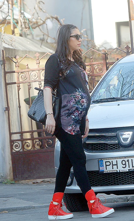 Raluca, soţia lui Pepe, va naşte luna viitoare