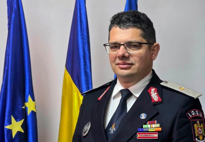 Generalul de brigadă Marciu Lucian-Dumitru, împuternicit inspector general al IGSU pentru următoarele șase luni