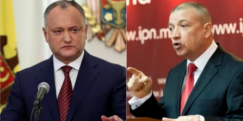 Igor Dodon si Sergiu Mocanu colaj