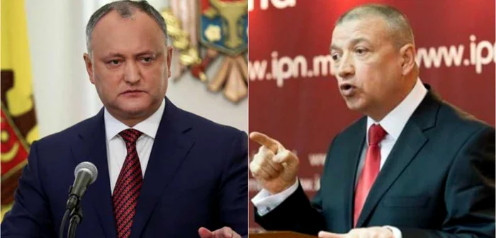 Igor Dodon si Sergiu Mocanu colaj