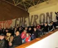 Suporterii vasluieni au afişat un banner anti-Chevron FOTO