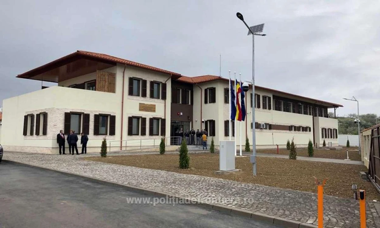 Noul sediu al Sectorului Poliţiei de Frontieră Isaccea                        FOTO: Poliţia de Frontieră